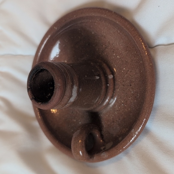 Vintage Greenfield Village Pottery Candle Stick Holders - Picture 6 of 9